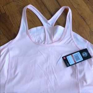 Under Armour Workout Tank - Baby pink. Size XS